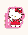 2026 Hello Kitty Playful Pink Die-Cut Weekly Planner