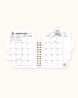 2026 Hello Kitty Playful Pink Die-Cut Weekly Planner