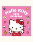 2026 Hello Kitty Playful Pink 12" x 12" Wall Calendar
