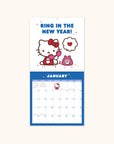 2026 Hello Kitty Playful Pink 12" x 12" Wall Calendar