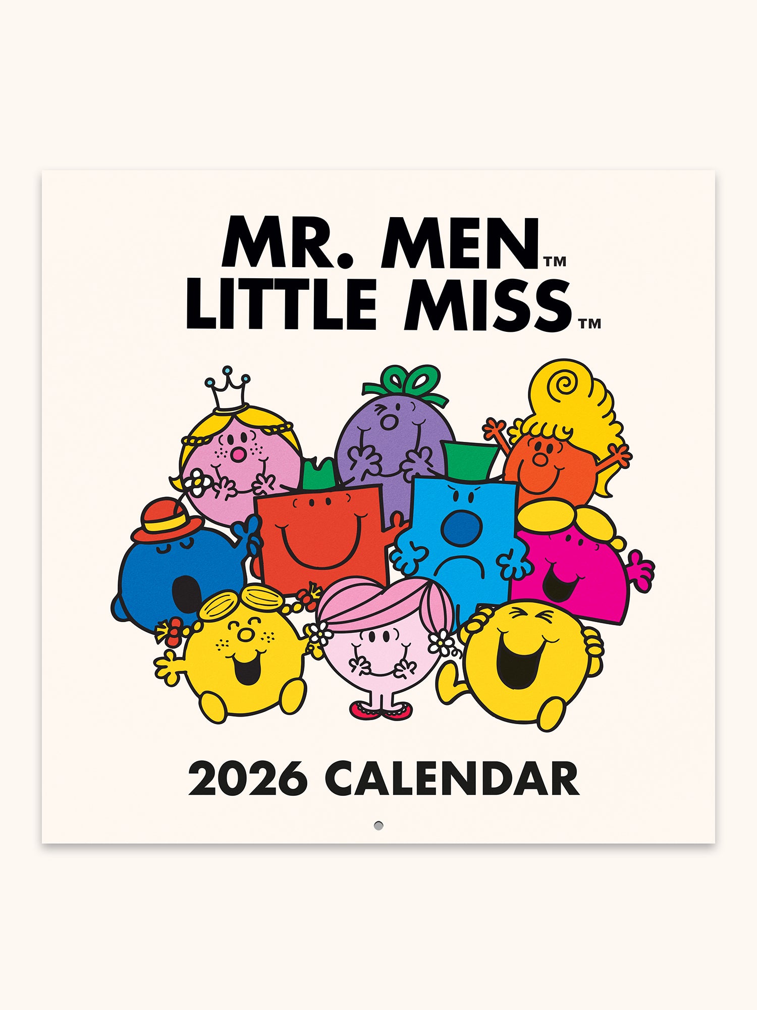 2026 Mr. Men Little Miss 12" x 12" Wall Calendar