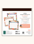 2026 Secret Garden Magnetic Monthly Pad