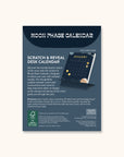 2026 Moon Phases Scratch & Reveal Desk Calendar