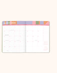 2026 Color Block Just Right Monthly Planner
