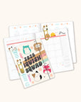 2026 Squishmallows Squish Squad Just Right Monthly Planner with Enamel Charm Bookmark