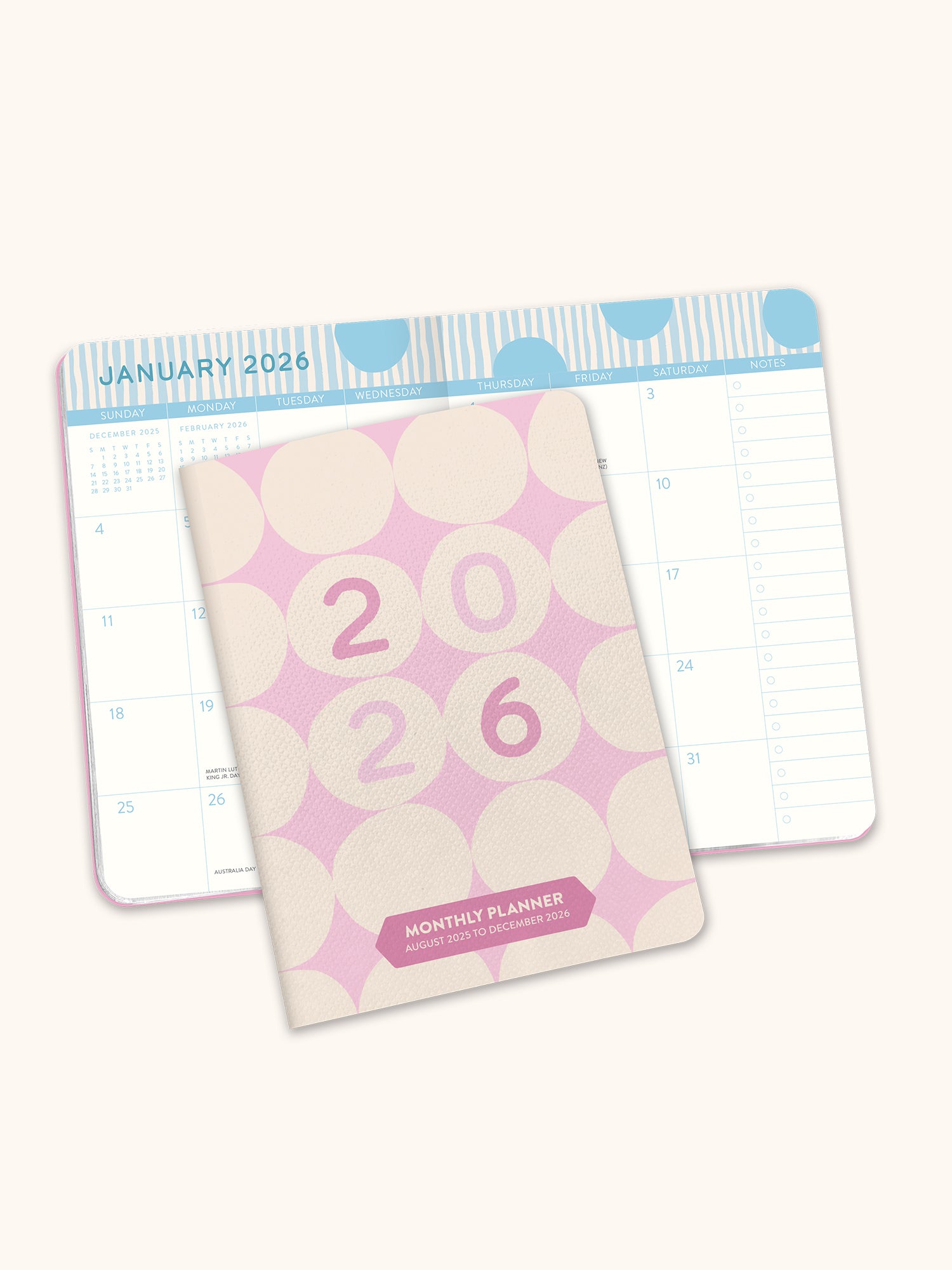 2026 Darling Dots Monthly Pocket Planner