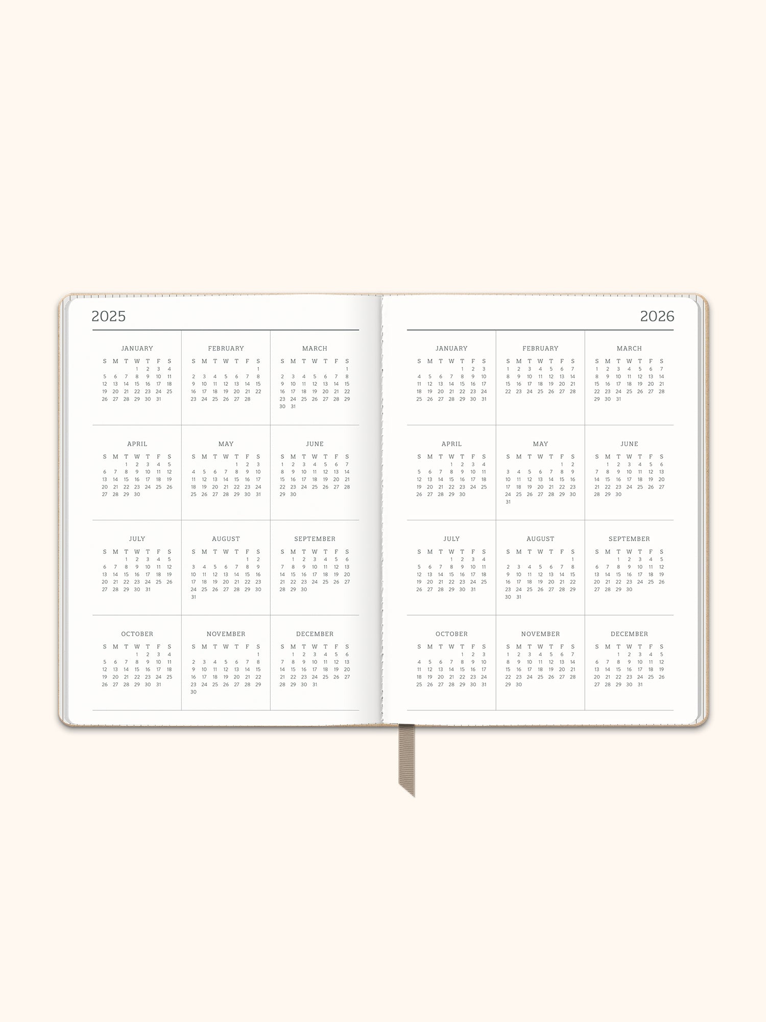 2026 Sand Dollar Medium Dual-Textured Planner