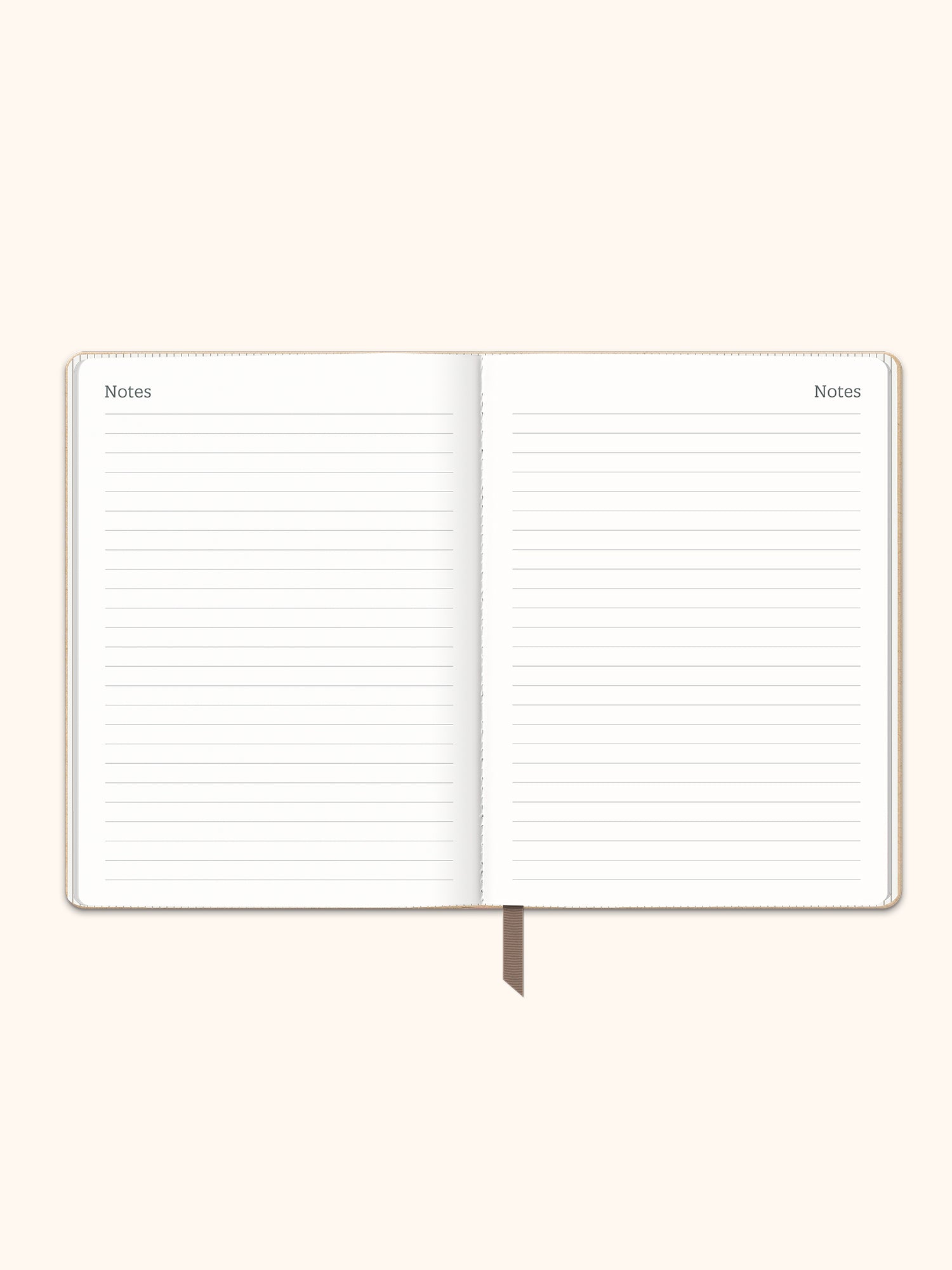 2026 Desert Taupe Large Dual-Textured Planner