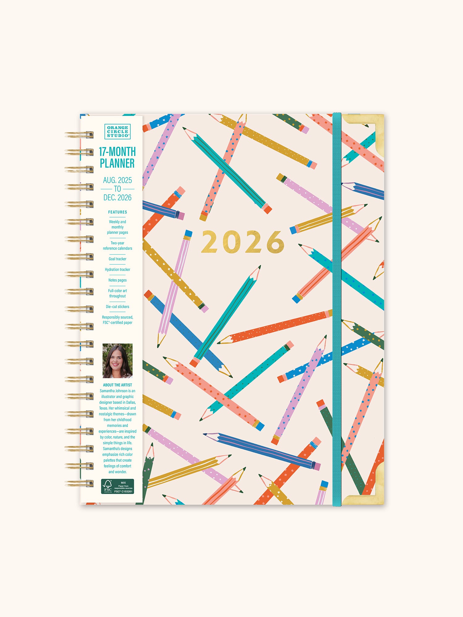 2026 Make Your Mark Deluxe Extra-Large Spiral Planner
