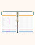 2026 Bella Flora Deluxe Extra-Large Spiral Planner