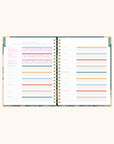 2026 Bella Flora Deluxe Extra-Large Spiral Planner