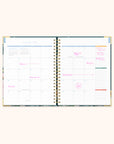 2026 Bella Flora Deluxe Extra-Large Spiral Planner