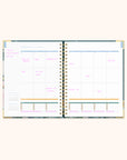 2026 Bella Flora Deluxe Extra-Large Spiral Planner
