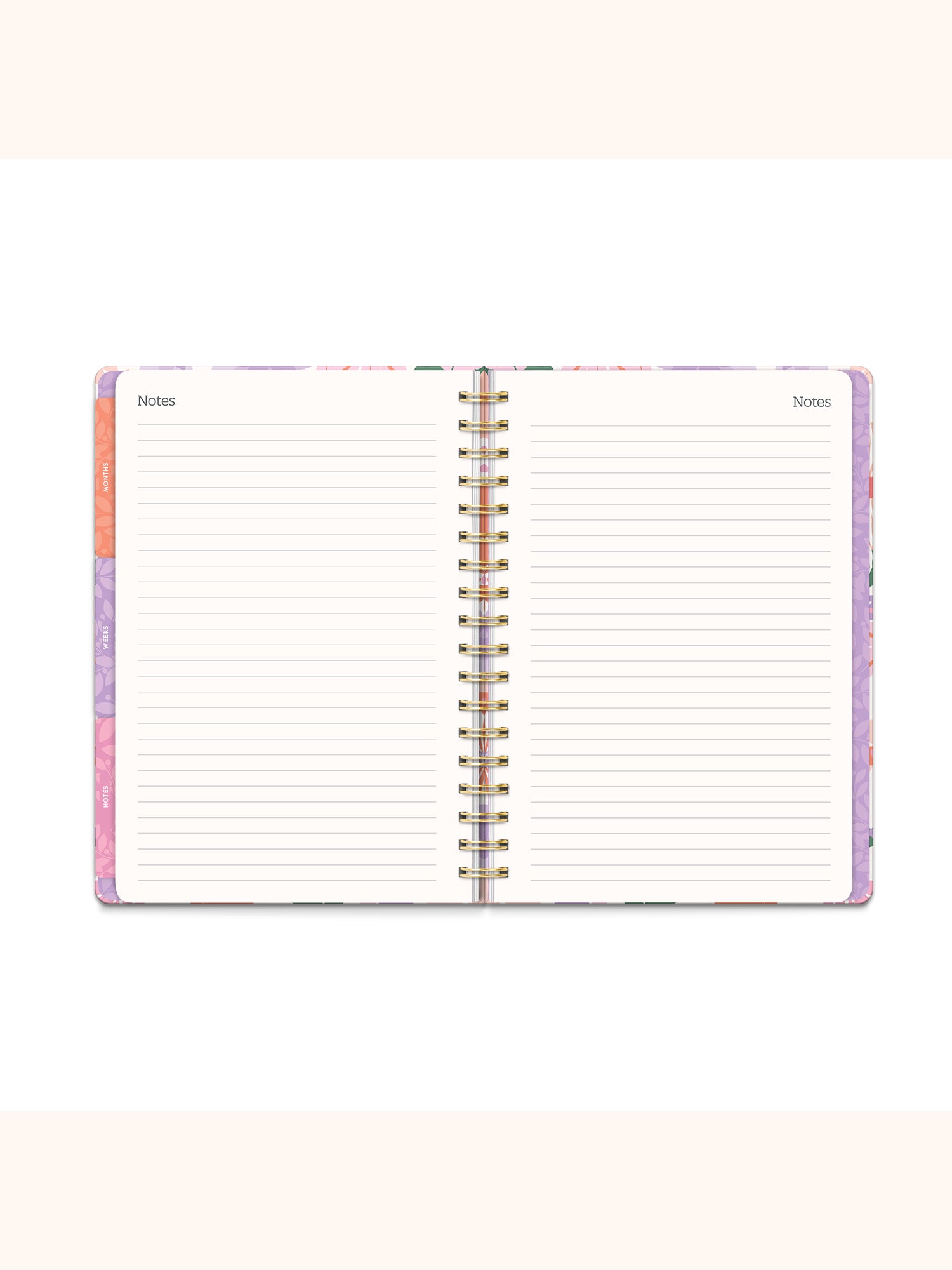 2026 Secret Garden Tri-Tab Planner