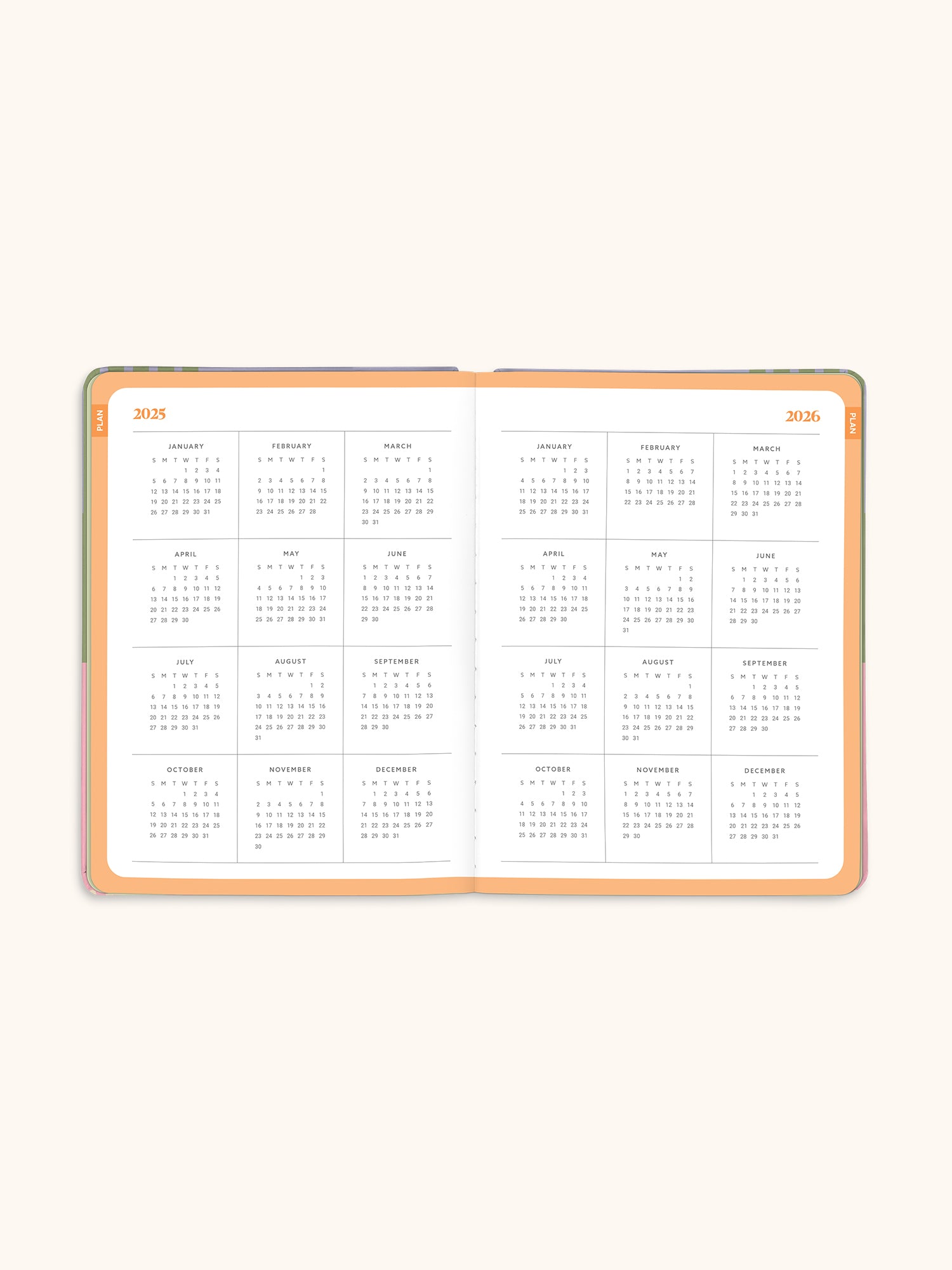2026 Color Block Good Day Monthly Planner