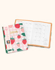 2026 Strawberry Love Good Day Monthly Planner