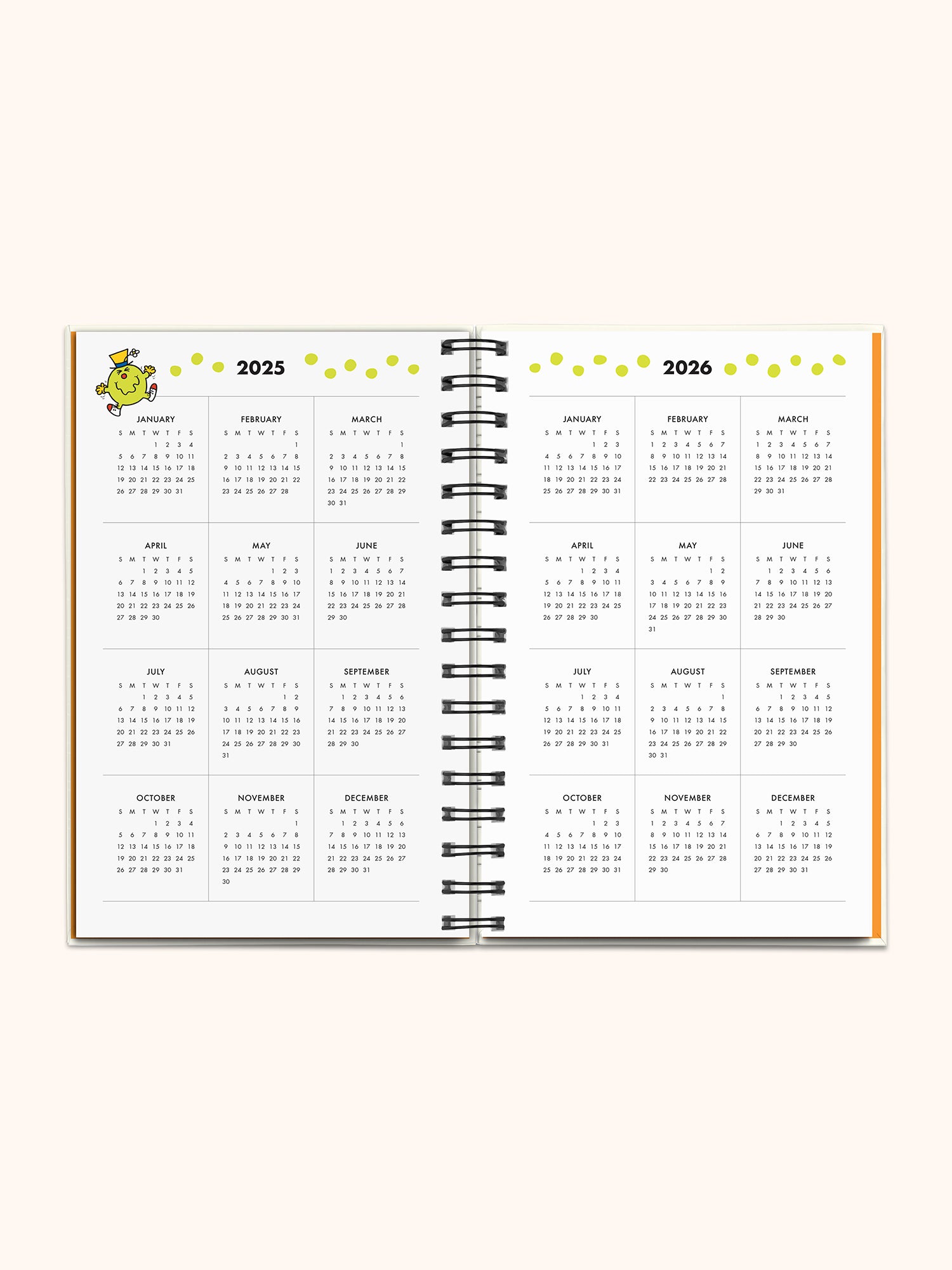 2026 Mr. Positive Thinking Chenille Patch Planner