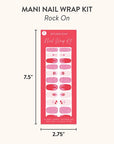 Rock on Mani Nail Wrap Kit