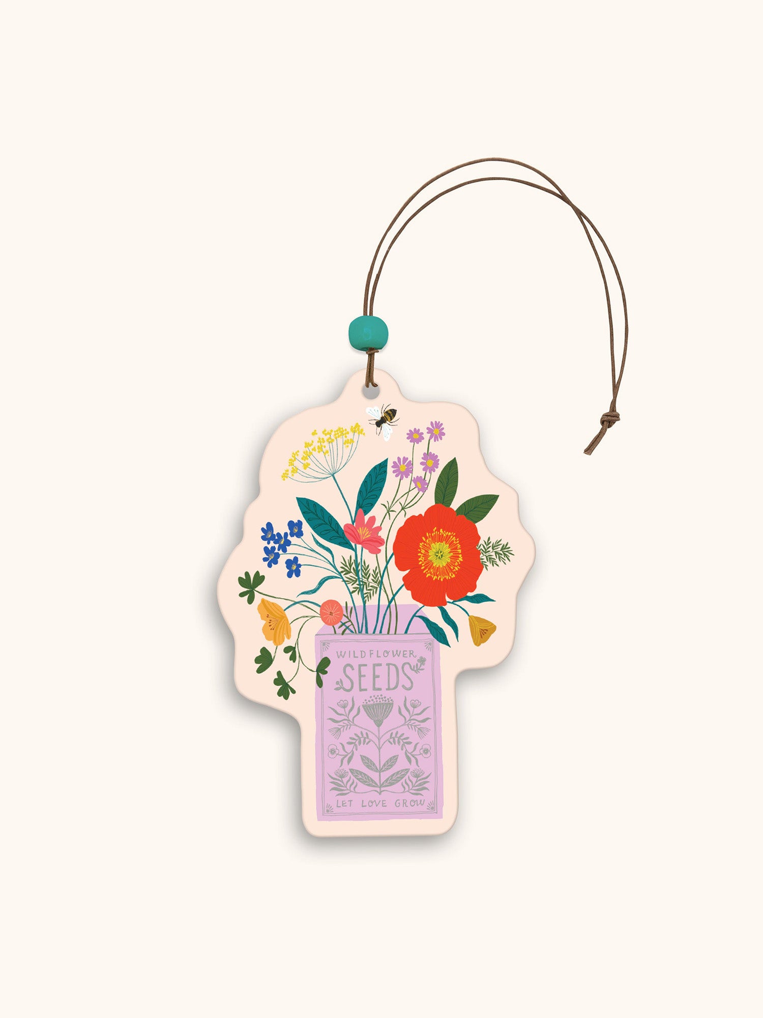 Let Love Grow Car Air Freshener – Studio Oh!