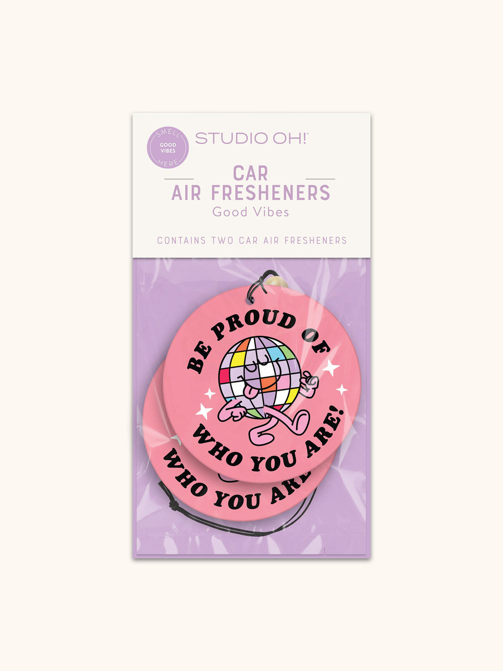 Good Vibrations Car Air Freshener – Studio Oh!