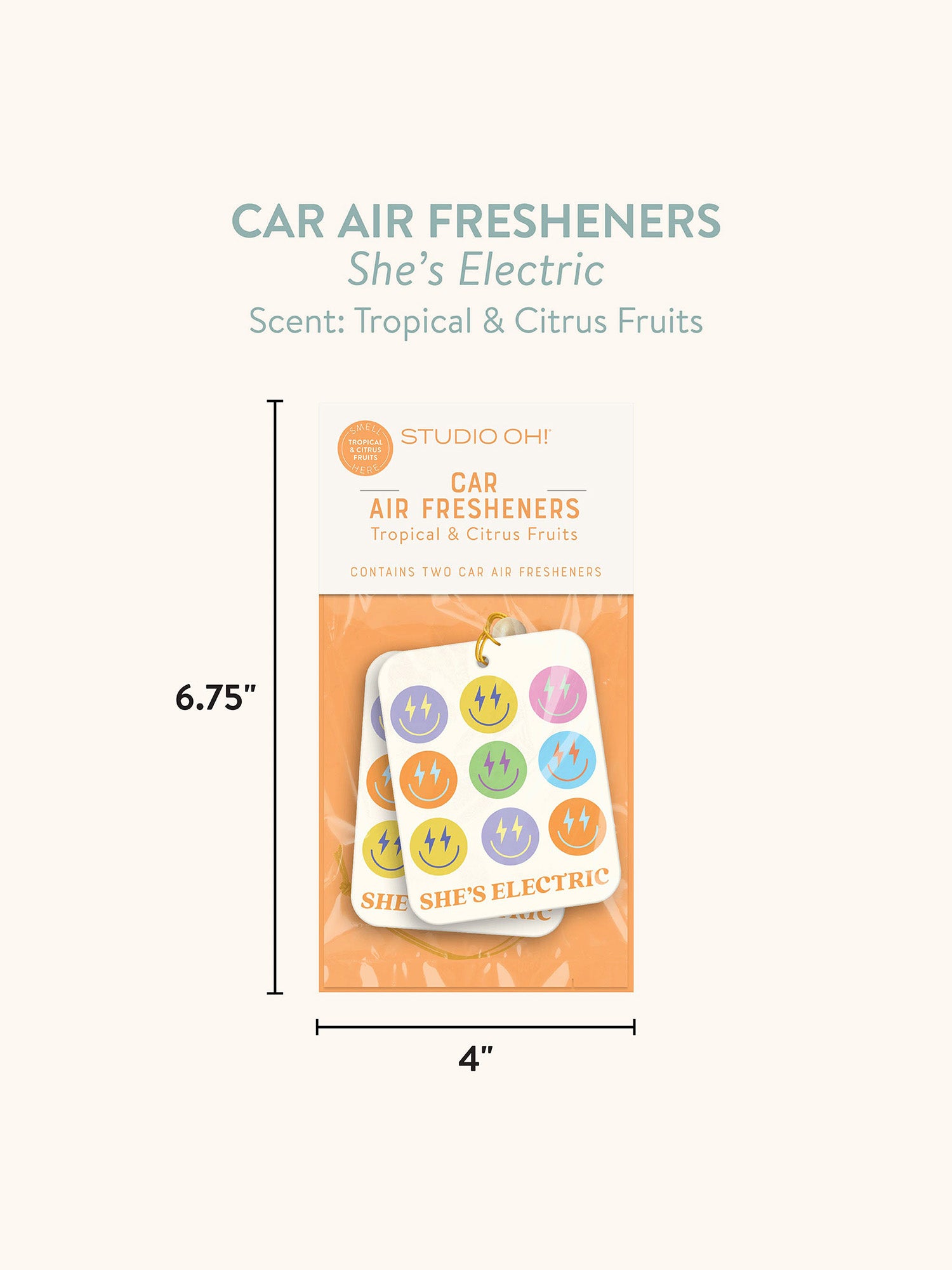 She's Electric Car Air Freshener