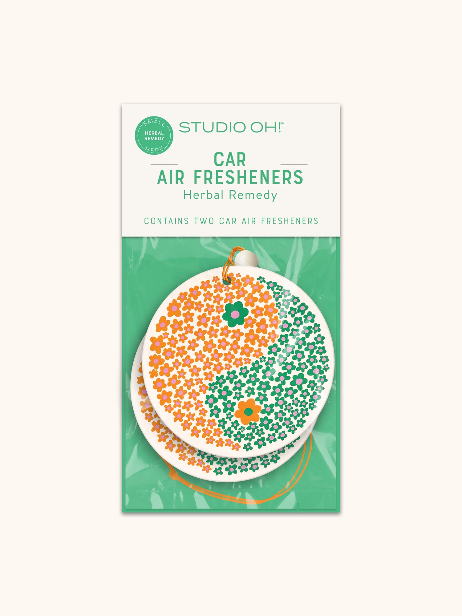 Yin-Yang Blossoms Car Air Freshener