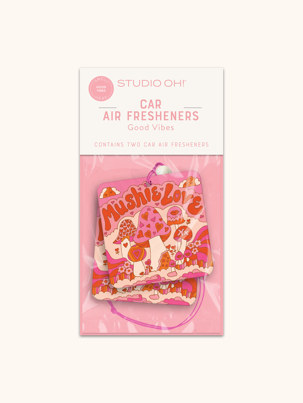 Good Vibrations Car Air Freshener – Studio Oh!