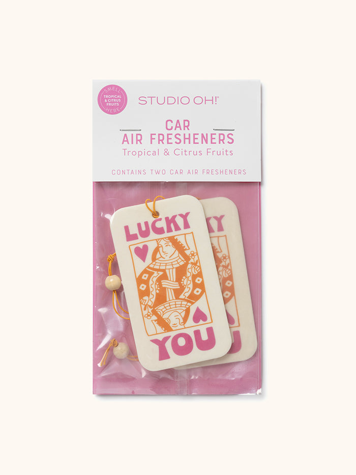 Lucky Card Air Freshener