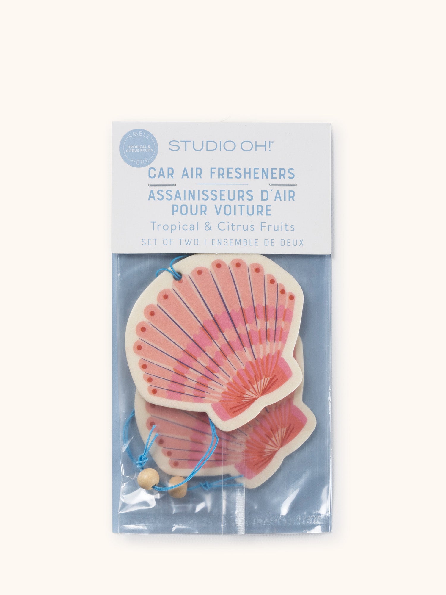 Pink Seashell Car Air Freshener – Studio Oh!