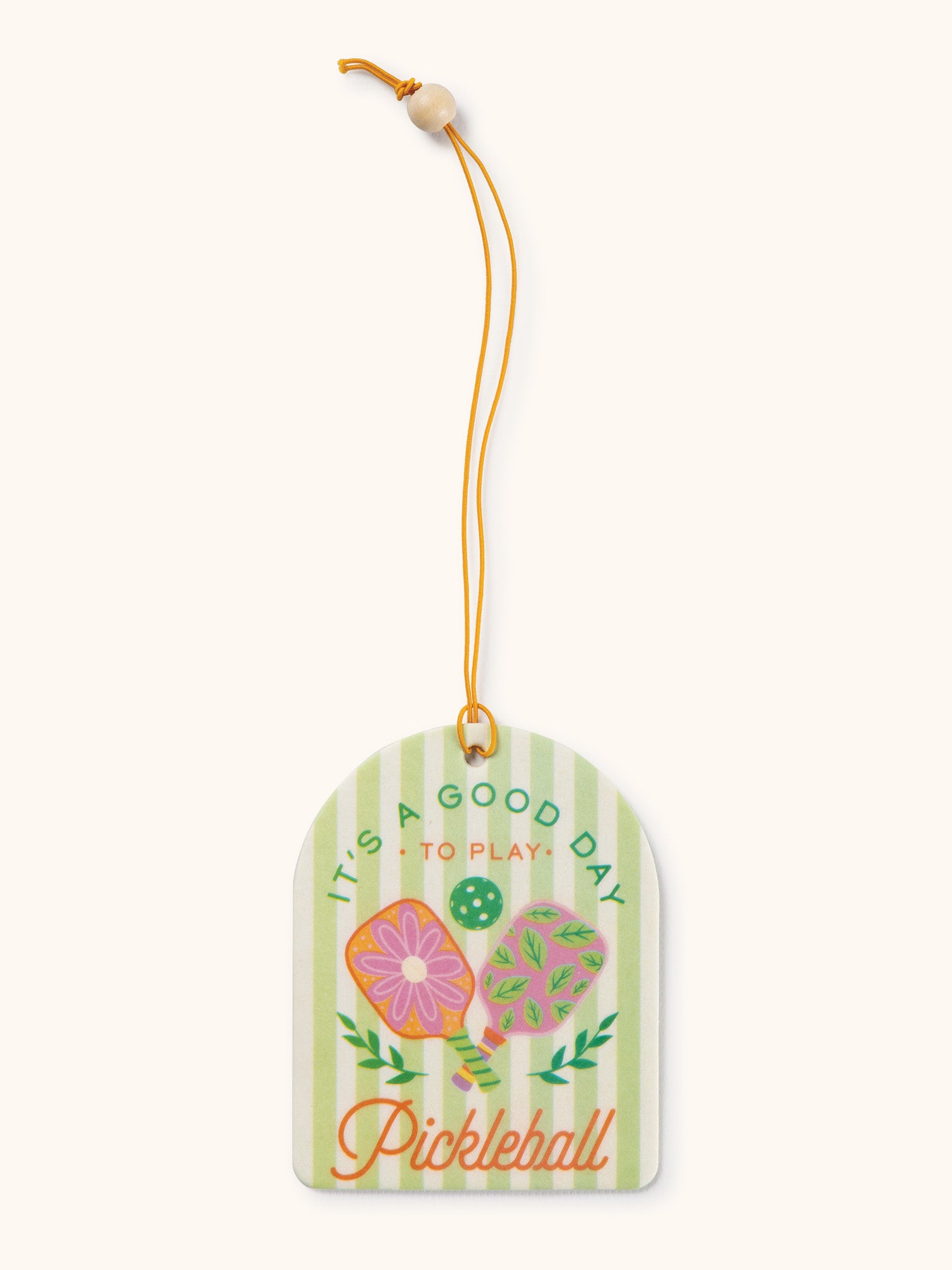Pickleball Rally Car Air Freshener – Studio Oh!