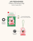 Cheery Christmas Dog Air Fresheners