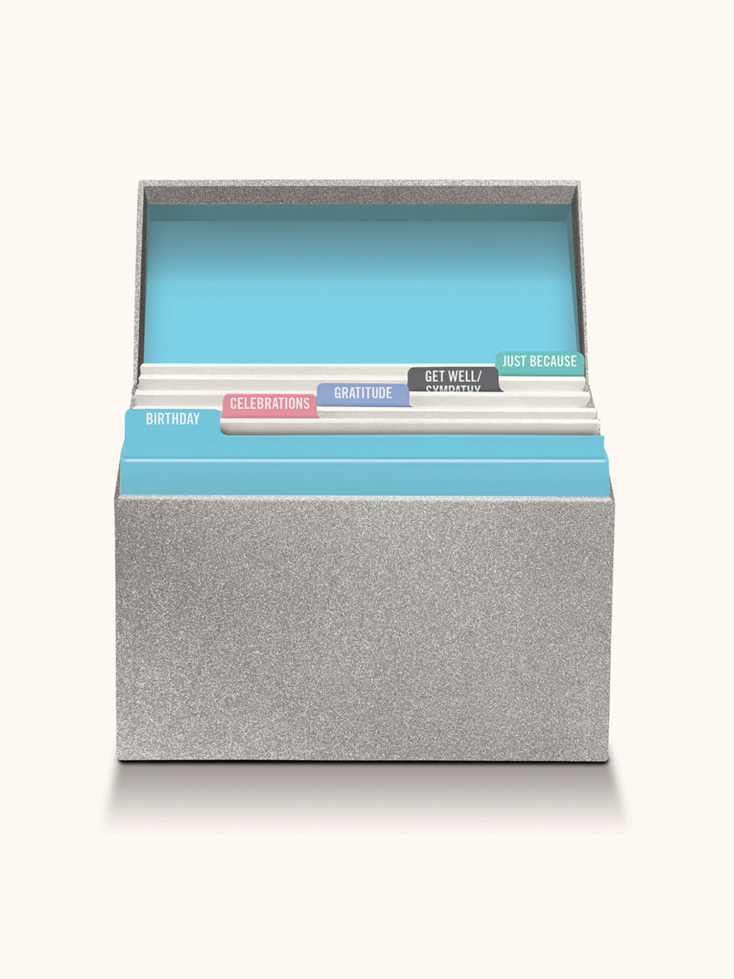 Silver Glitter All-Occasion Greeting Card Assortment