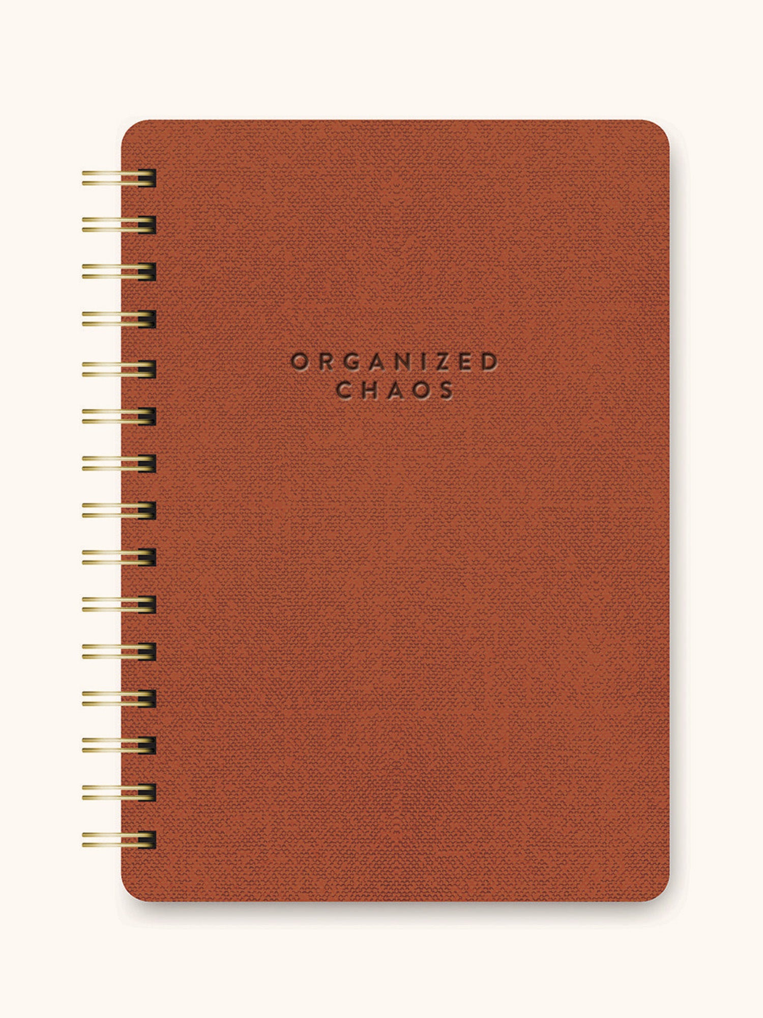 Organized Chaos (Cinnamon Brown) Agatha Notebook