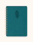 Feather (Peacock Blue) Agatha Notebook