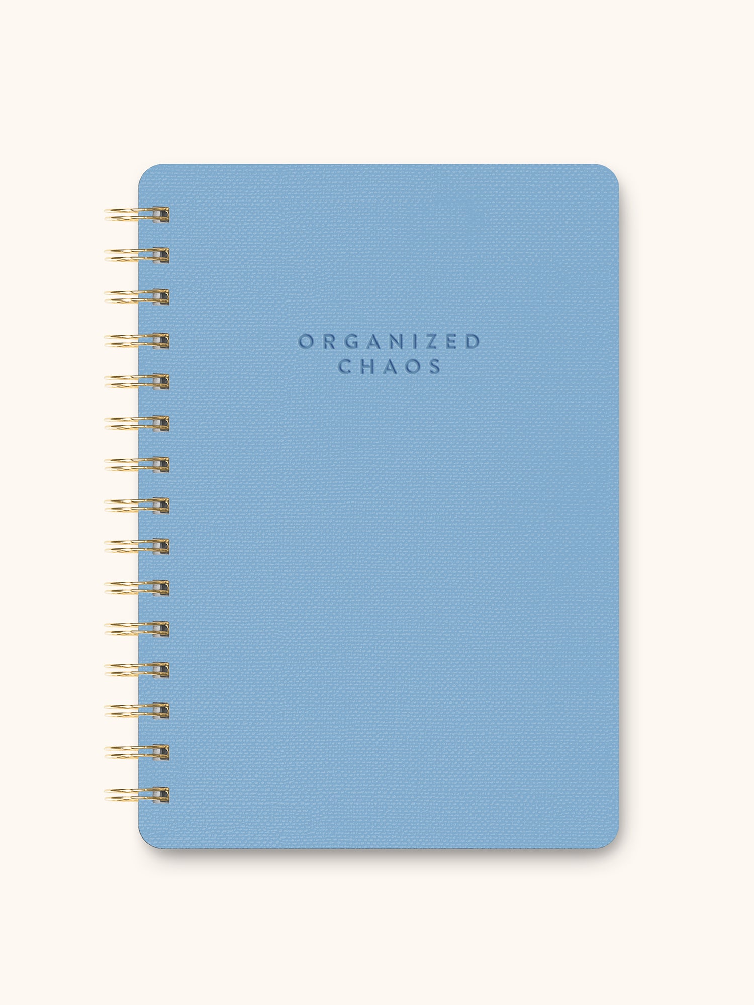 Organized Chaos (Sky Blue) Agatha Notebook