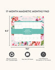 2026 Bella Flora Magnetic Monthly Pad