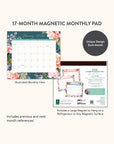 2026 Bella Flora Magnetic Monthly Pad
