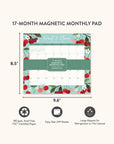 2026 Fruit & Flora Magnetic Monthly Pad