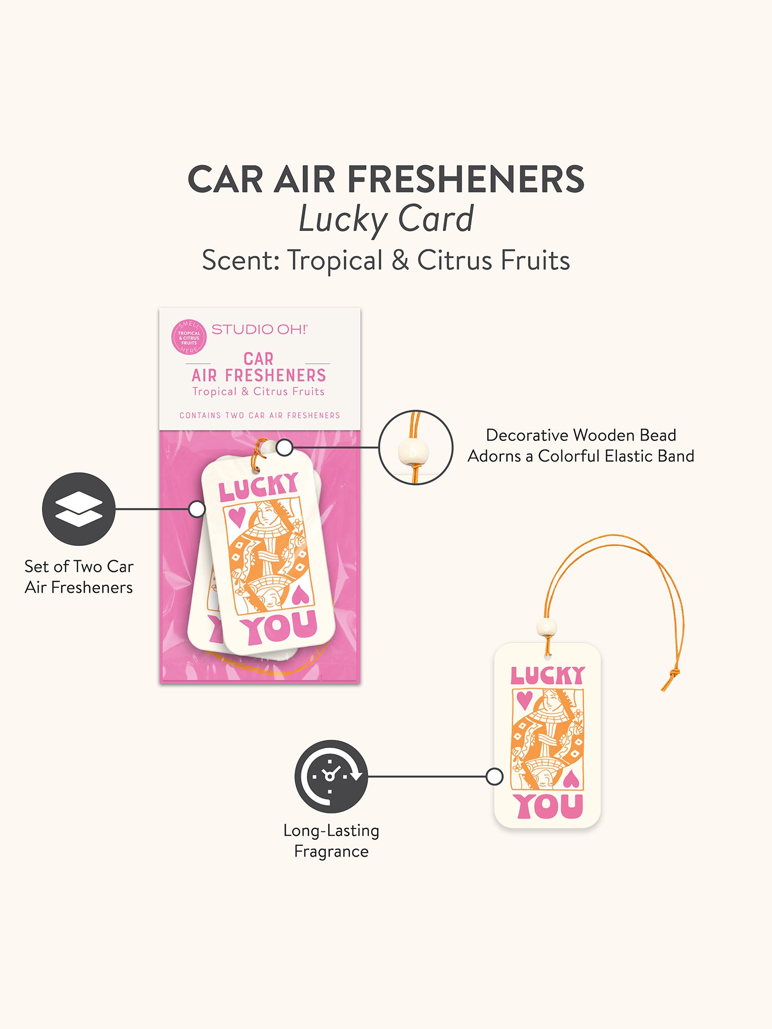 Lucky Card Air Freshener – Studio Oh!