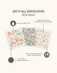 Wild Realms Do-It-All Dishcloths