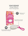Candy Ribbons Soap Sponge