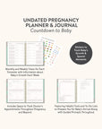 Undated Pregnancy Planner & Journal