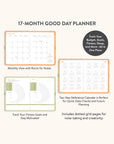 2026 Strawberry Love Good Day Monthly Planner
