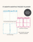 2026 Darling Dots Monthly Pocket Planner