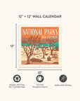 2026 National Parks 12" x 12" Wall Calendar