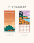 2026 National Parks 12" x 12" Wall Calendar