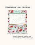 2026 Bella Flora Pockets Plus Calendar