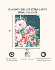 2026 Bella Flora Deluxe Extra-Large Spiral Planner