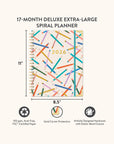 2026 Make Your Mark Deluxe Extra-Large Spiral Planner
