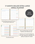 2026 Make Your Mark Deluxe Extra-Large Spiral Planner